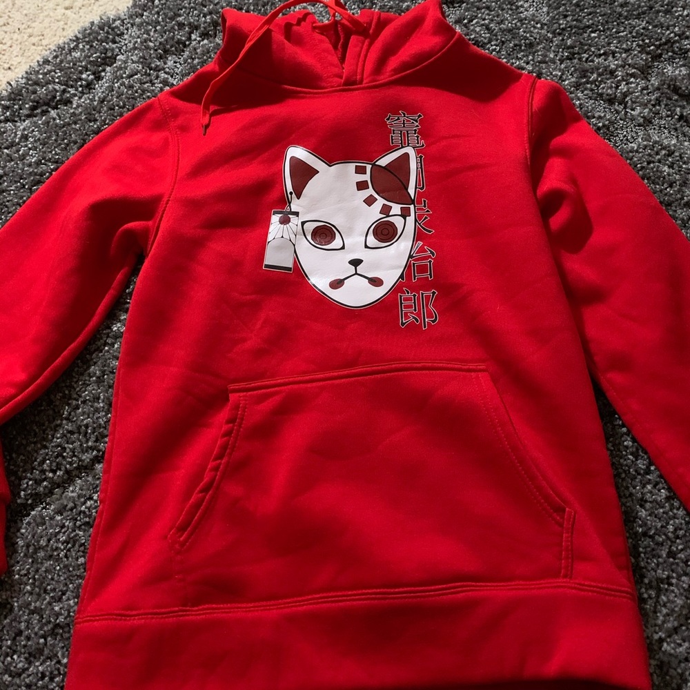 Unisex demon slayer hoodie size medium